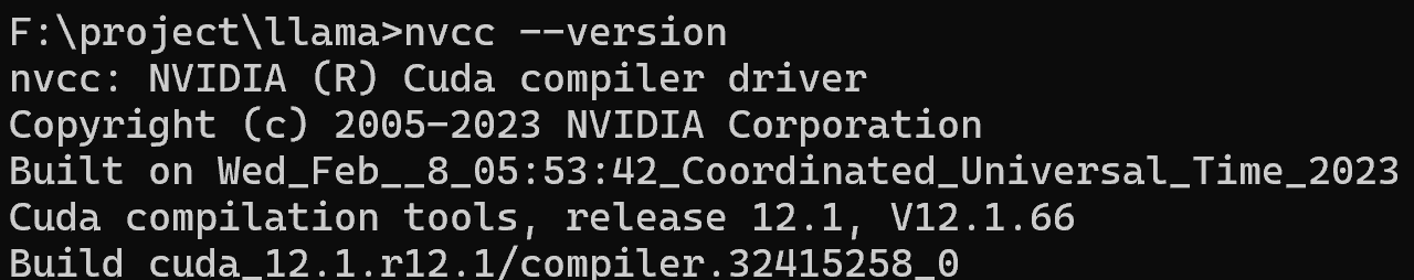 nvcc-version